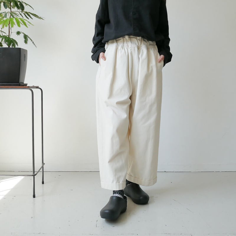 FIRMUM｜フィルマム｜強撚コットンサージパンツ｜RB_FR0603PF