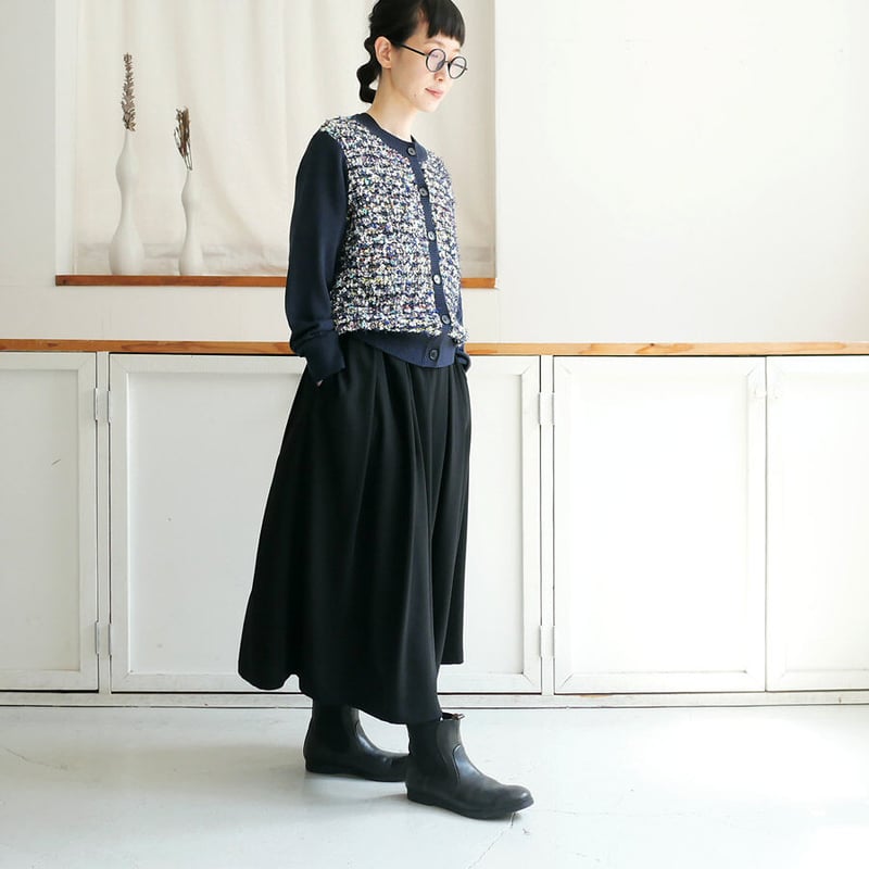 COOHEM| コーヘン | AUTUMN GARDEN TWEED CARDIGAN｜ツイー