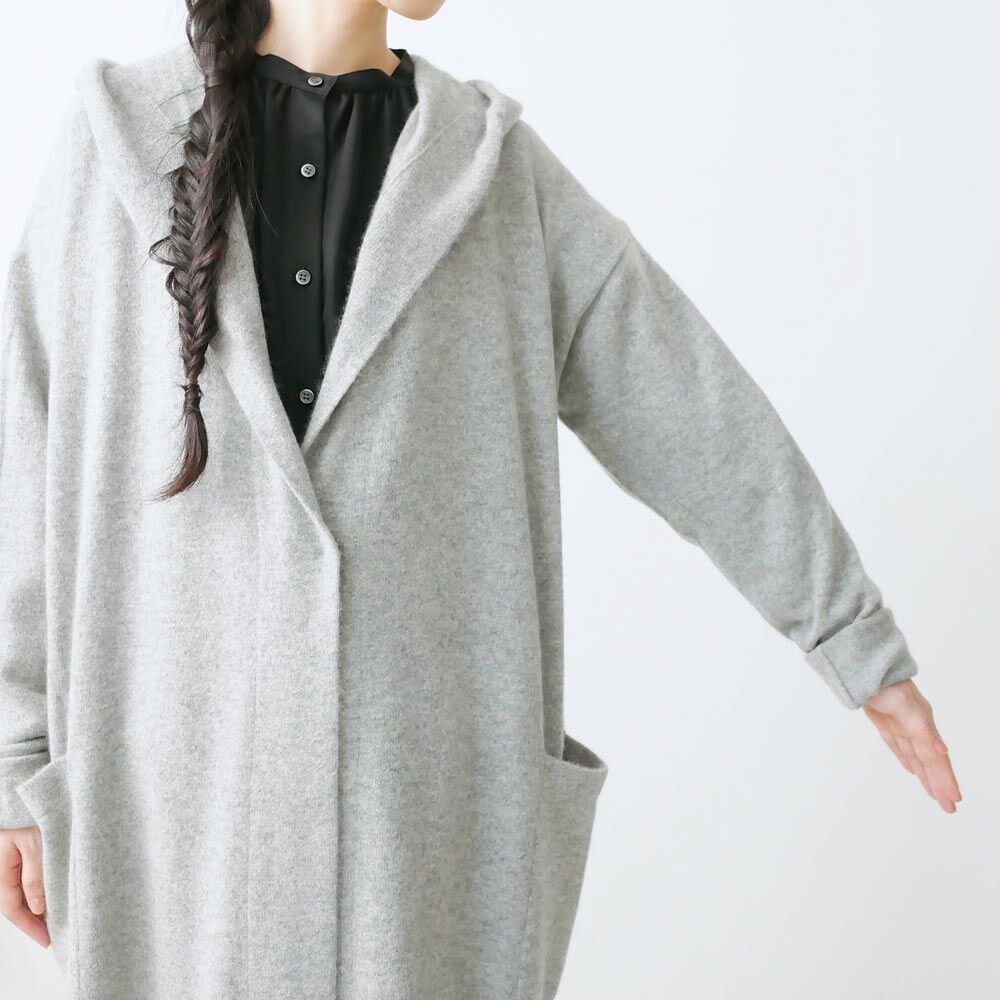 C.T.plage｜シーティープラージュ｜カシミア ラクーンフード  