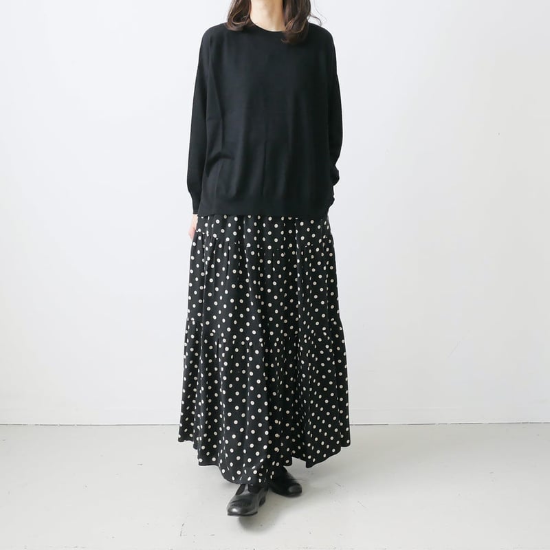 SACRA｜サクラ ｜POLKA DOT'S SKIRT｜ポルカドットスカート