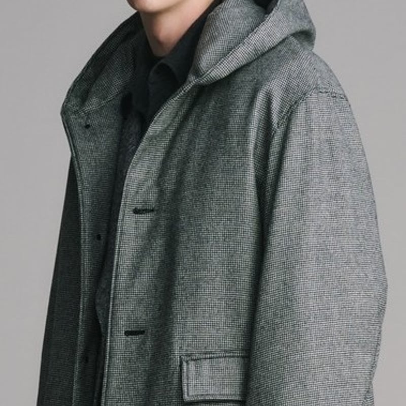 miffew|ミフュー| WOOL HOODED DOWN COAT|FEW24WJK5236 miffew|ミフュー| WOOL HOODED DOWN COAT|FEW24WJK5236
