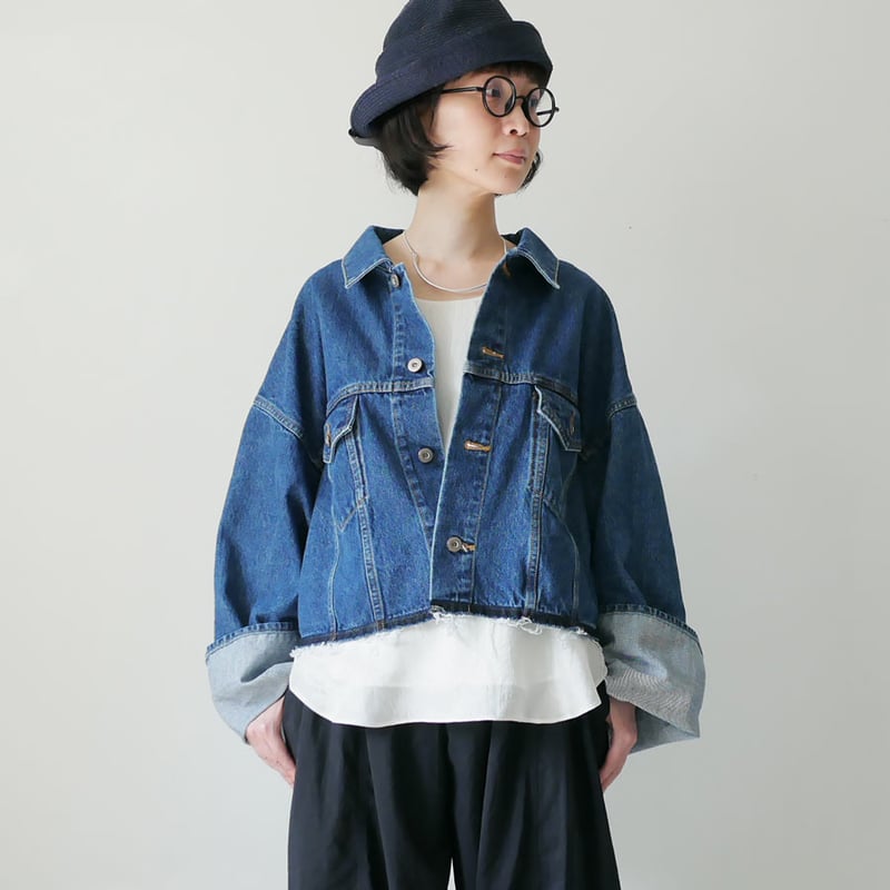 SACRA｜サクラ ｜AUTHENTIC DENIM JACKET｜126104031｜NAV