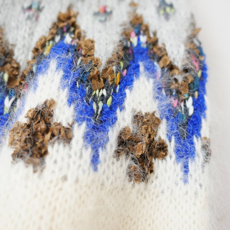 COOHEM| コーヘン | MOHAIR NORDIC KNIT P/O｜モヘアノルディック