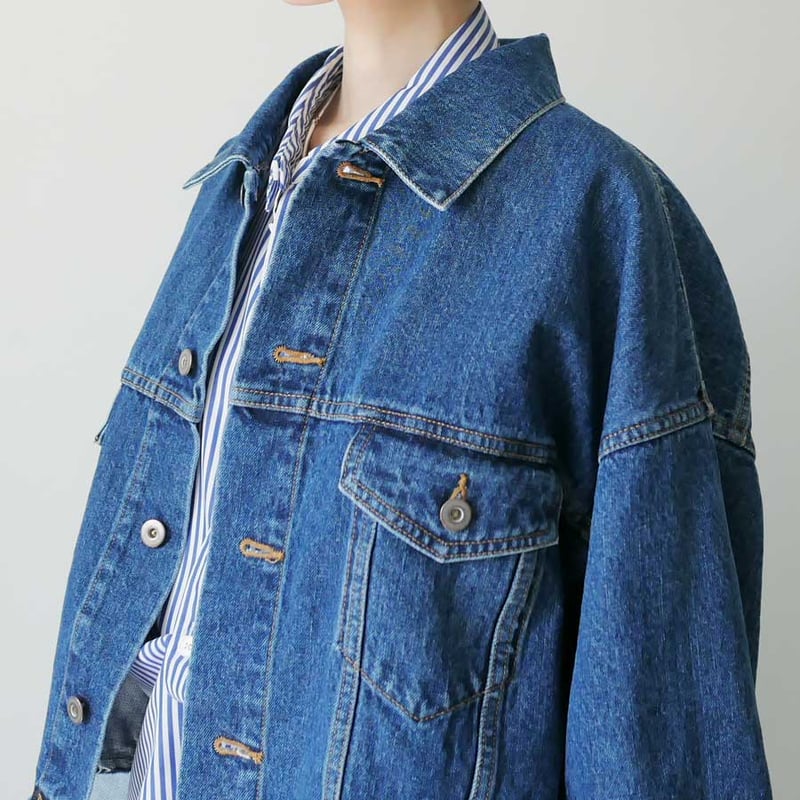 SACRA｜サクラ ｜AUTHENTIC DENIM JACKET｜126104031｜NAV