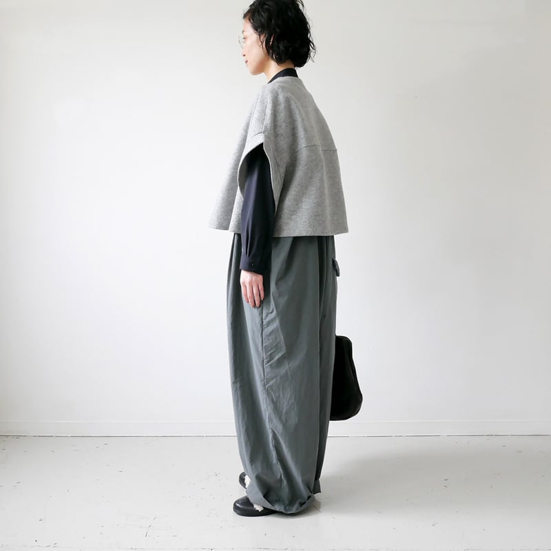 SI-HIRAI｜スーヒライ｜ SHORT ROBE｜CHAW25-60115 ｜MELANG