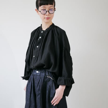 フレンチリネンギャザーブラウス | STORES