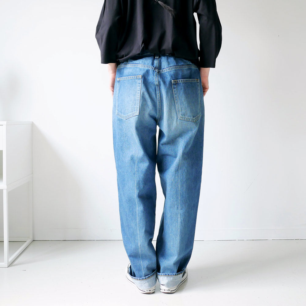 HARVESTY ハーベスティ|BIG DENIM コットンビッグデニムパンツ |A1170 HARVESTY ハーベスティ|BIG DENIM コットンビッグデニムパンツ |A1170