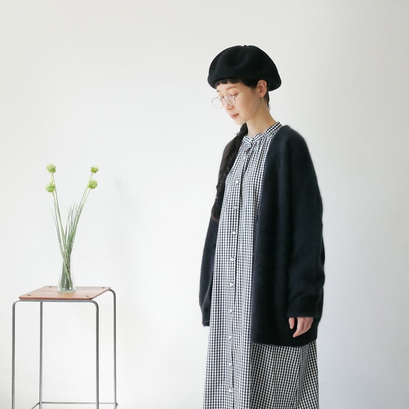 【美品】イエナ取扱ブランドC.T.PLAGE ラクーンロングカーディガン C.T.plage｜シーティープラージュ｜ラクーンカーディガン｜CT20347