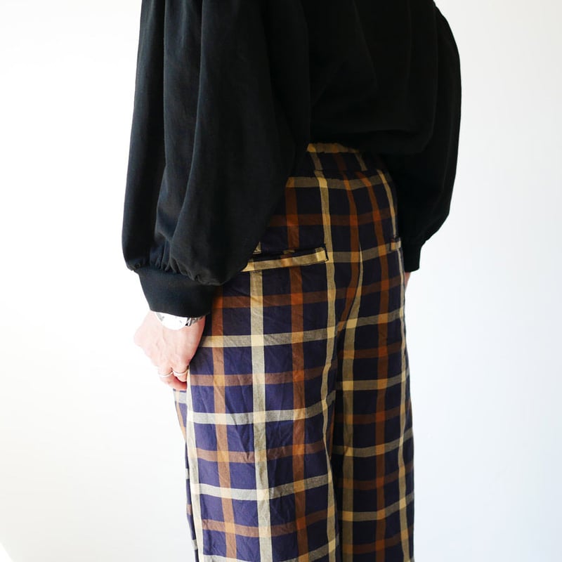 UNIVERSAL SEVEN ｜ユニヴァーサルセブン｜高密度ツイル チェック