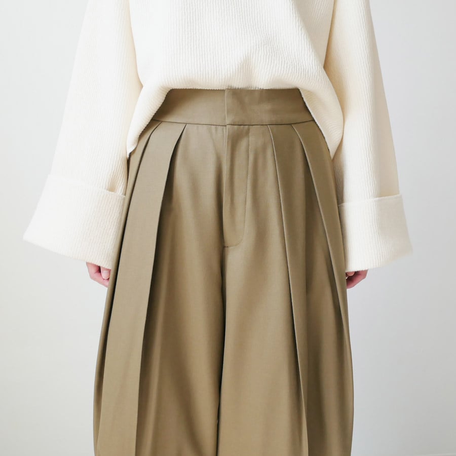 SACRA サクラ｜SUPER FINE FLANNEL PANTS｜124518112｜K