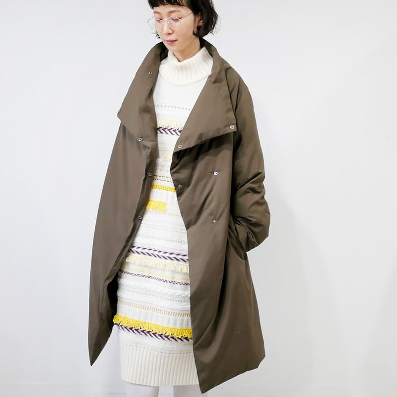 The Loft Labo｜ロフトラボ｜ スクエアダウンコート｜VOBB｜BROWN | GO