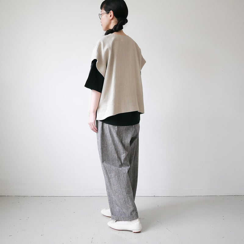 久留米絣　反物からパンツ 久留米絣 反物からパンツ 久留米絣パンツ - SlowSunLife Web SHOP