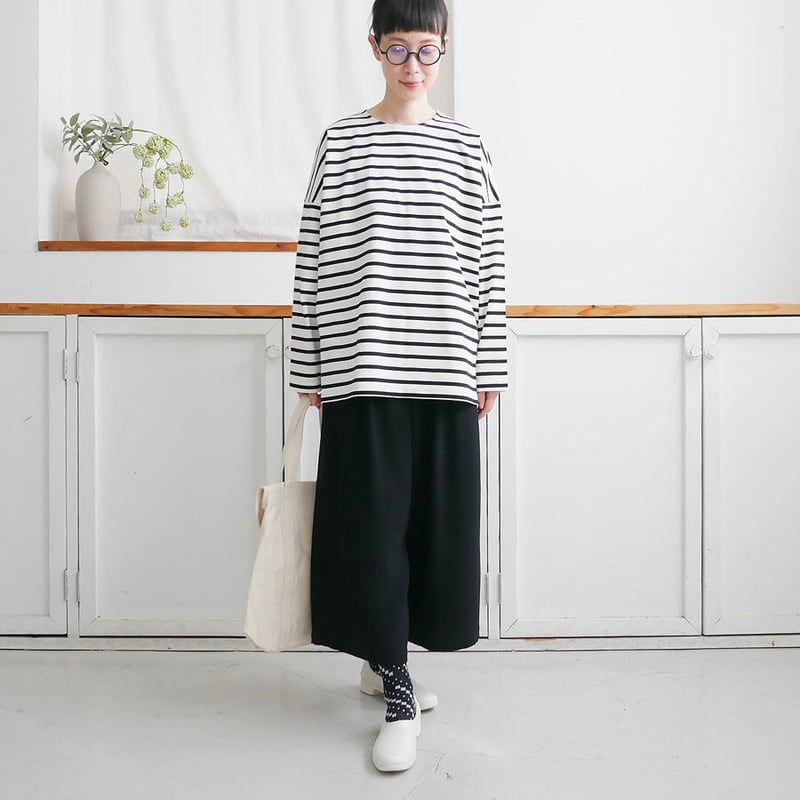 サクラ 【SACRA】フォールデッドラインカットソー EPOCA 限定 セール】 【SACRA】フォールデッドラインカットソー《WEB＆EPOCA