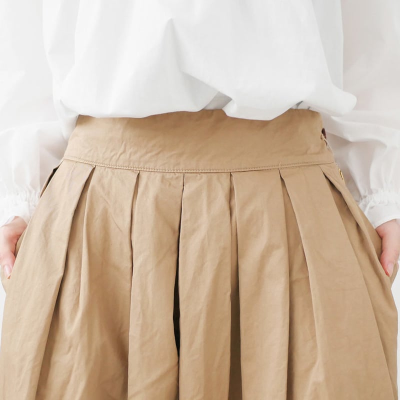 HARVESTY｜ハーベスティ | サーカスキュロット ｜ベージュ｜A21609 | GO