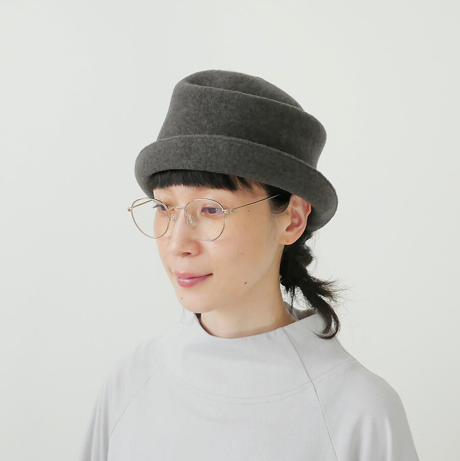 新品☆mature ha.マチュアーハ☆bell hat lamb ベルハット - 帽子