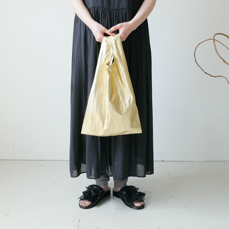 BAGGU｜BABY REUSABLE BAG｜バグー エコバッグ｜GOLD & SILVER