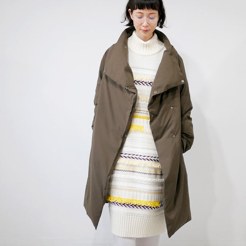 美品☆LOFT LABO■ロフトラボ　スクエアダウンコート The Loft Labo｜ロフトラボ｜ スクエアダウンコート｜VOBB｜BROWN | GO