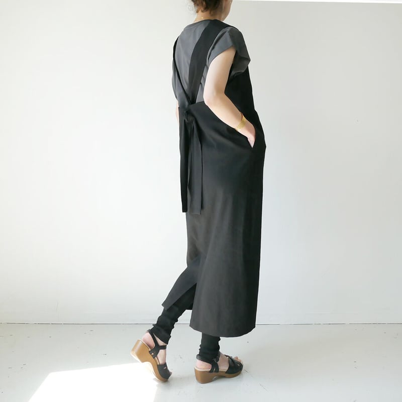 SACRA｜サクラ ｜VISCOSE LINEN OP｜123113041｜BLACK | G