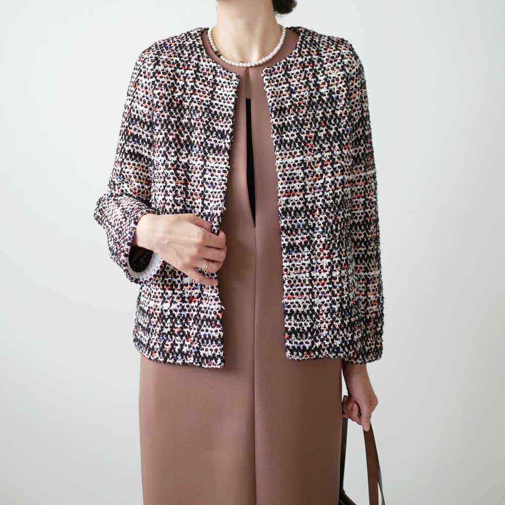 美品✨ COOHEM モールチェックツィードジャケット fit=scale-down,w=1200