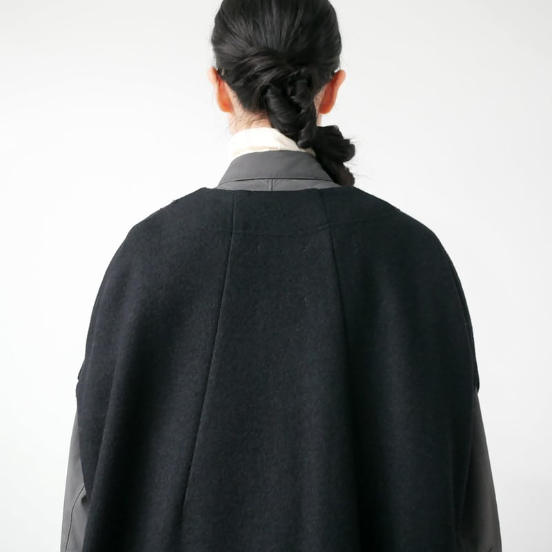 SI-HIRAI｜スーヒライ｜コクーン ROBE｜CHAW25-5017｜BLACK | G