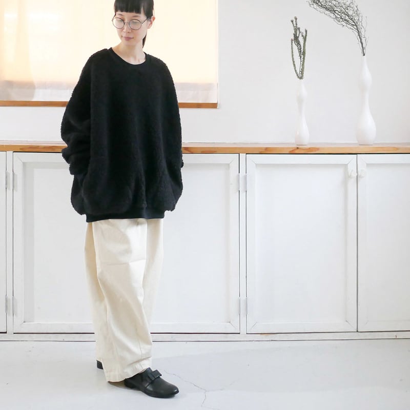 harvesty ボアフリース エッグプルオーバー HARVESTY（ハーベスティ） ブルゾン アウター BOA FLEECE EGG BLOUSON