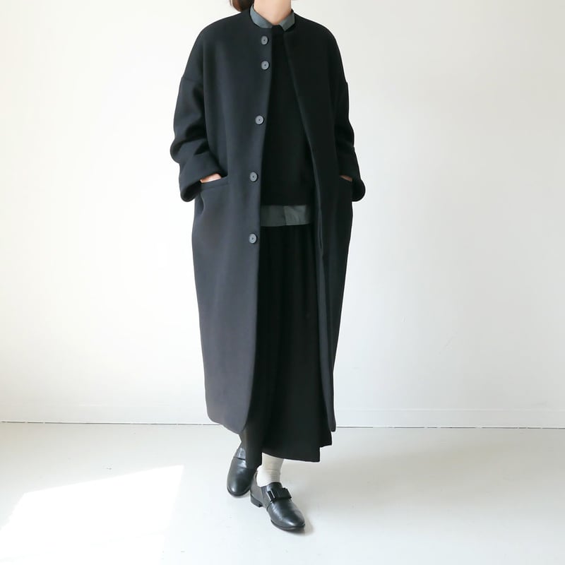 NO CONTROL AIR 2024AWウールコート NO CONTROL AIR ノーコントロールエアー SUPER100s ウール