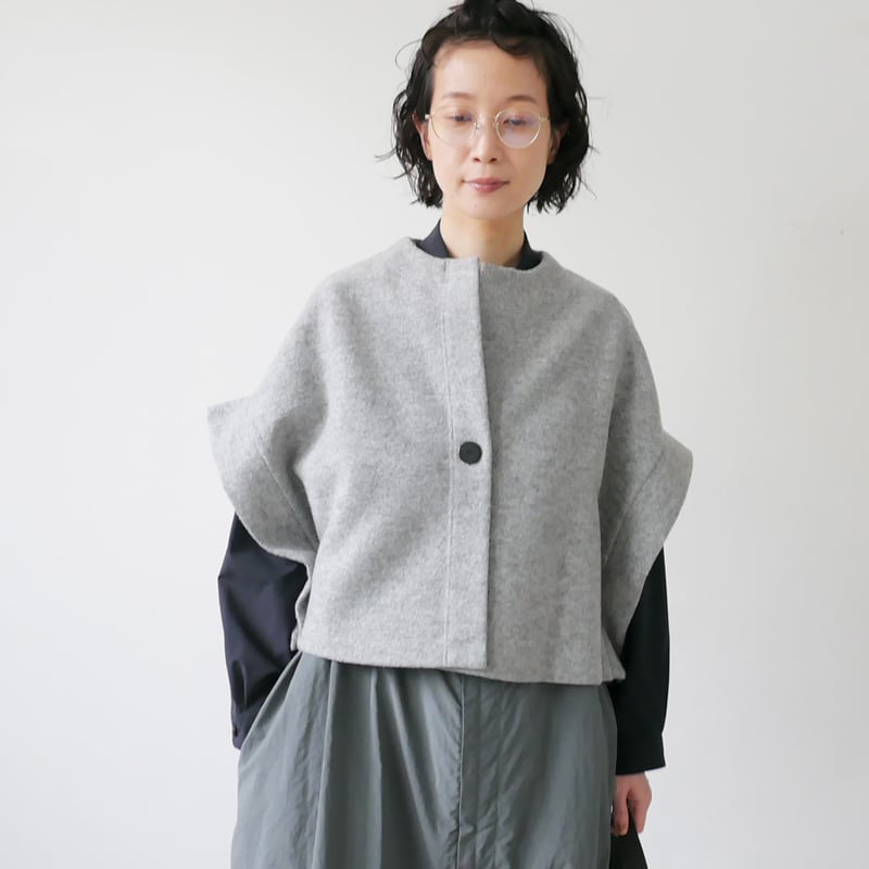 SI-HIRAI｜スーヒライ｜ SHORT ROBE｜CHAW25-60115 ｜MELANG