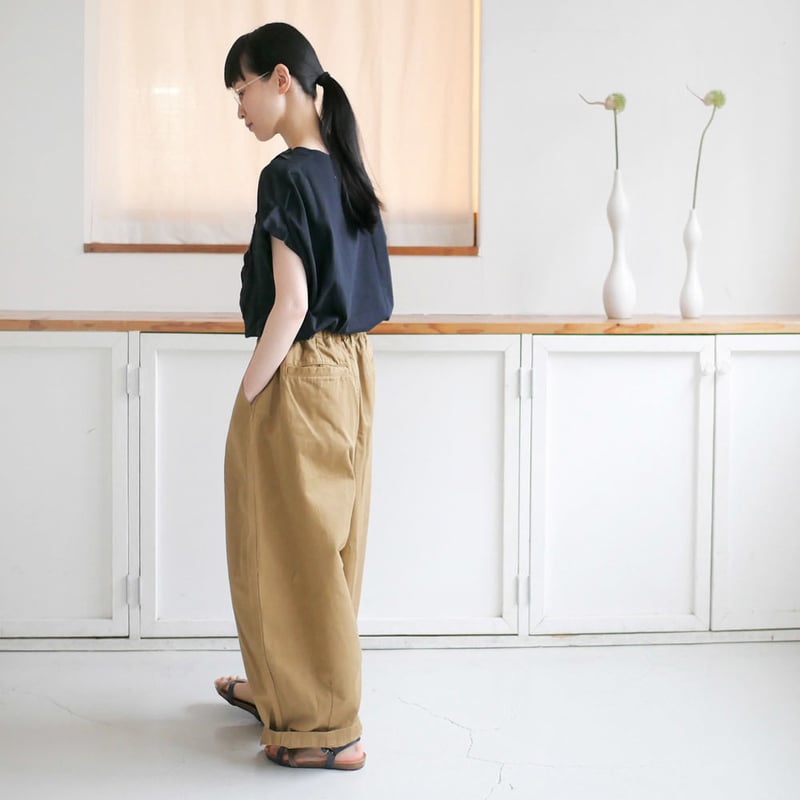 【美品】HARVESTY カーキベージュ サーカスパンツ　ワイドパンツ　サイズ1 楽天市場】【一部予約品】＼クーポン配布中／ ハーベスティ