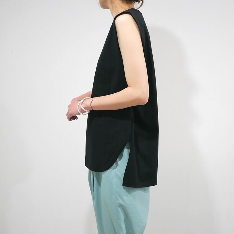 SACRA|サクラ |PREMIUM COTTON TOP|123147091|BLACK | SACRA|サクラ |PREMIUM COTTON TOP|123147091|BLACK |