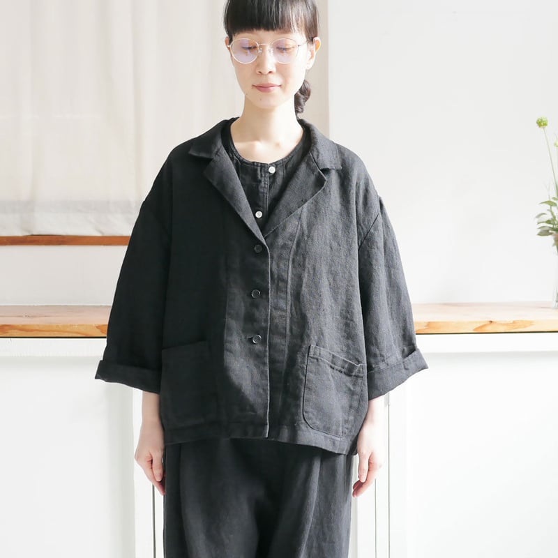 Si-Si-Si comfort｜スースースーコンフォート ｜ヘヴィリネンVネック