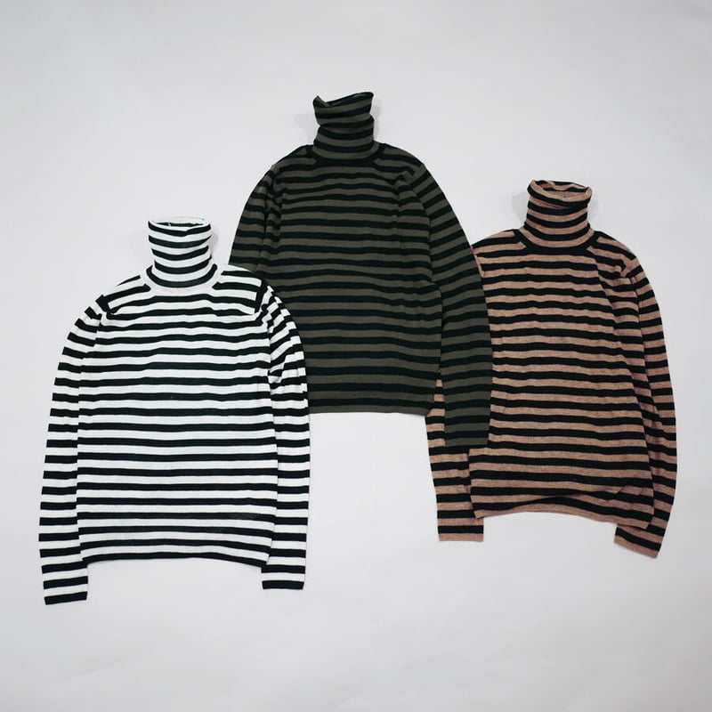 09T974☆ C.T. plage カシミヤ100 タートルネック ニット CT plage シーティープラージュ CT24302 カシミヤハイネックシアー