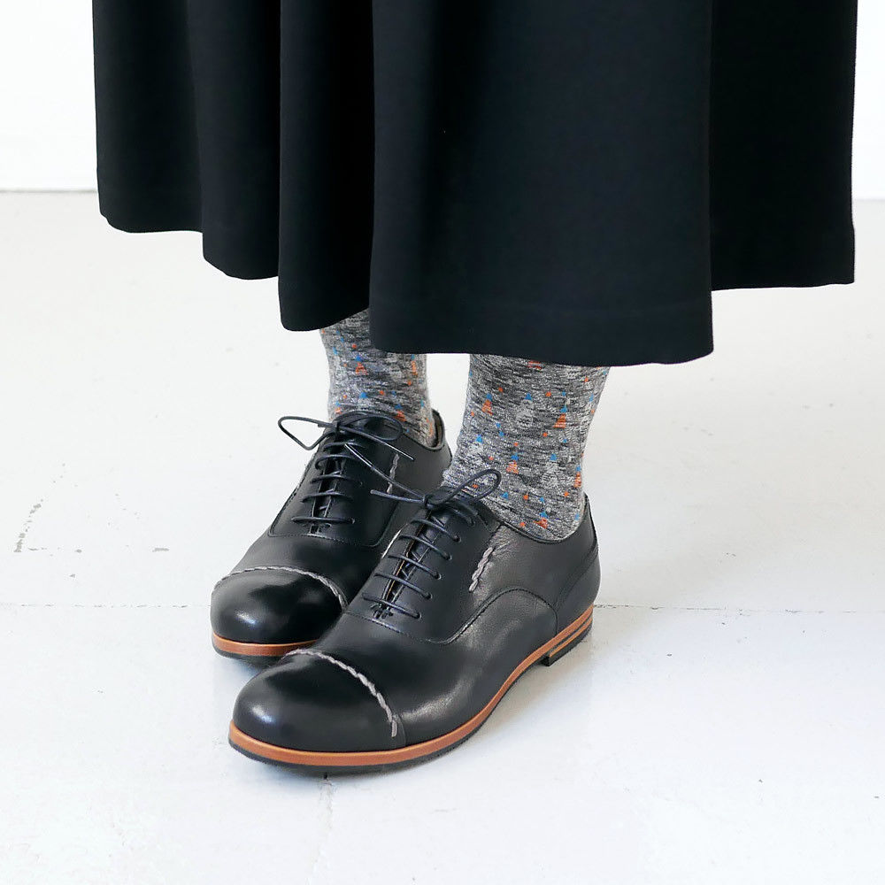 MUKAVA｜ムカヴァ｜ストレートチップシューズ｜MU-904｜BLACK | GOUACHE