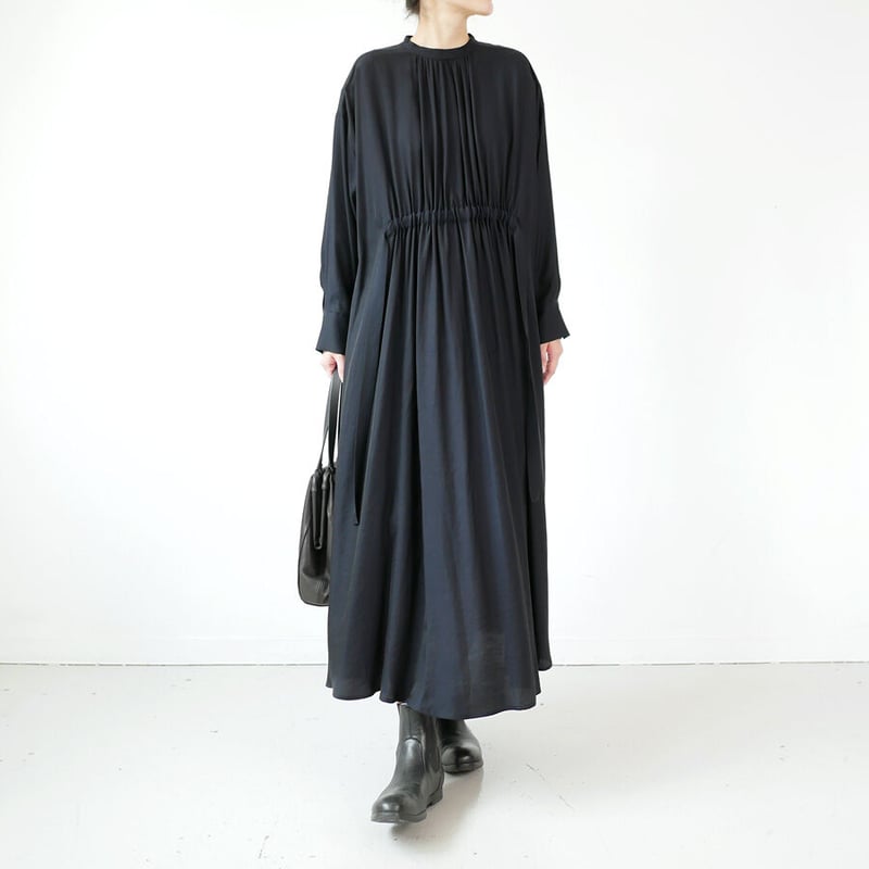 SACRA TRIACE VINTAGE TWILL OP ギャザーワンピース SACRA ｜ サクラ｜TRIACE VINTAGE TWILL OP ギャザーワンピース
