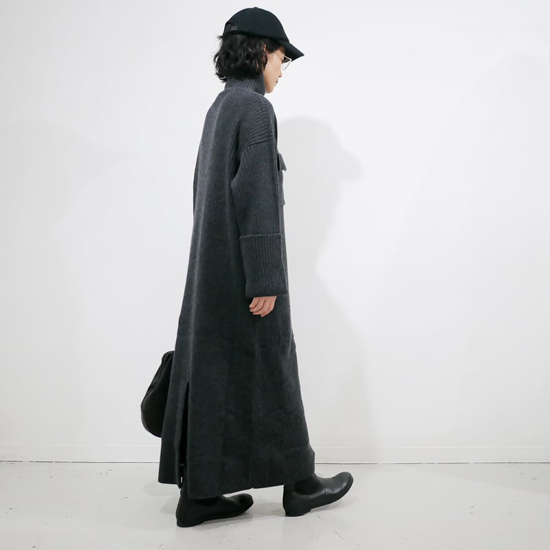SACRA｜サクラ ｜EX.FINE LAMBWOOL RIB OP｜125630041｜CH