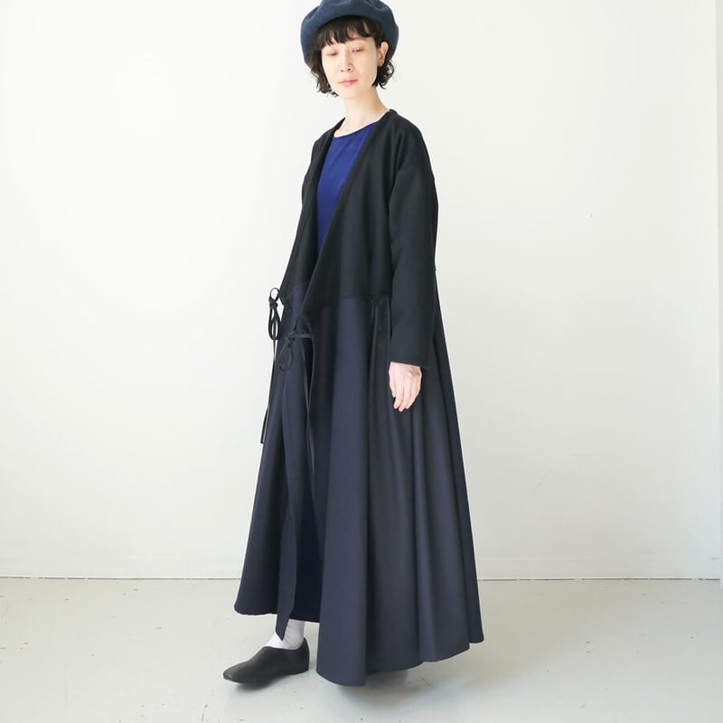 レオナール⭐︎カシュクールワンピース Diosfront（ディオスフロント）の「麻ライクカシュクールAライン