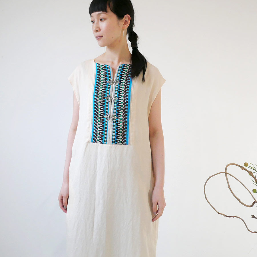 COOHEM| コーヘン | BOHEMIAN KNIT DETAIL ONE-PIECE|1 COOHEM| コーヘン | BOHEMIAN KNIT DETAIL ONE-PIECE|1
