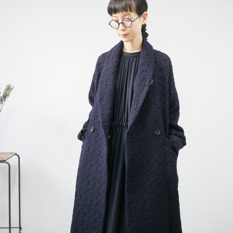 ブルーブルージャパン インディゴロングコート/チェスターコート ブルーブルージャパン インディゴロングコート/チェスターコート