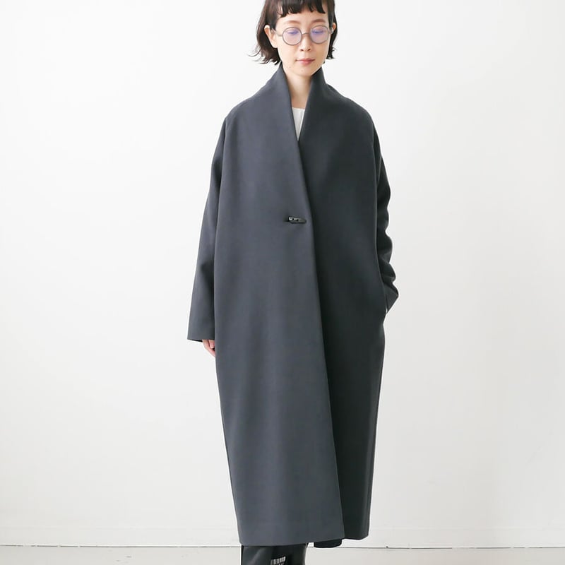 SI-HIRAI｜スーヒライ｜ J NO COLLAR COAT｜CHAW25-4218｜IR