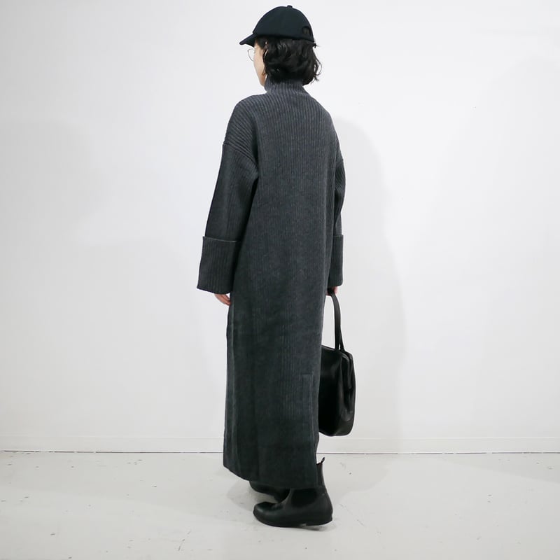 SACRA｜サクラ ｜EX.FINE LAMBWOOL RIB OP｜125630041｜CH
