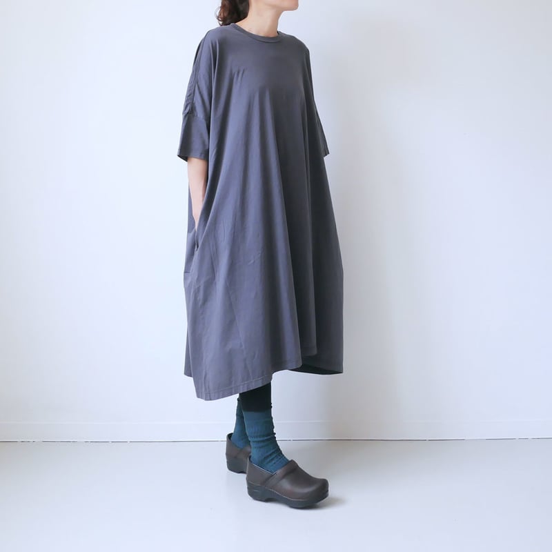 SUMIKO ユニヴァーサル ティシュ度詰天竺コットン UNIVERSAL TISSU ｜ユニヴァーサル ティシュ｜ 度詰天竺コットンロング