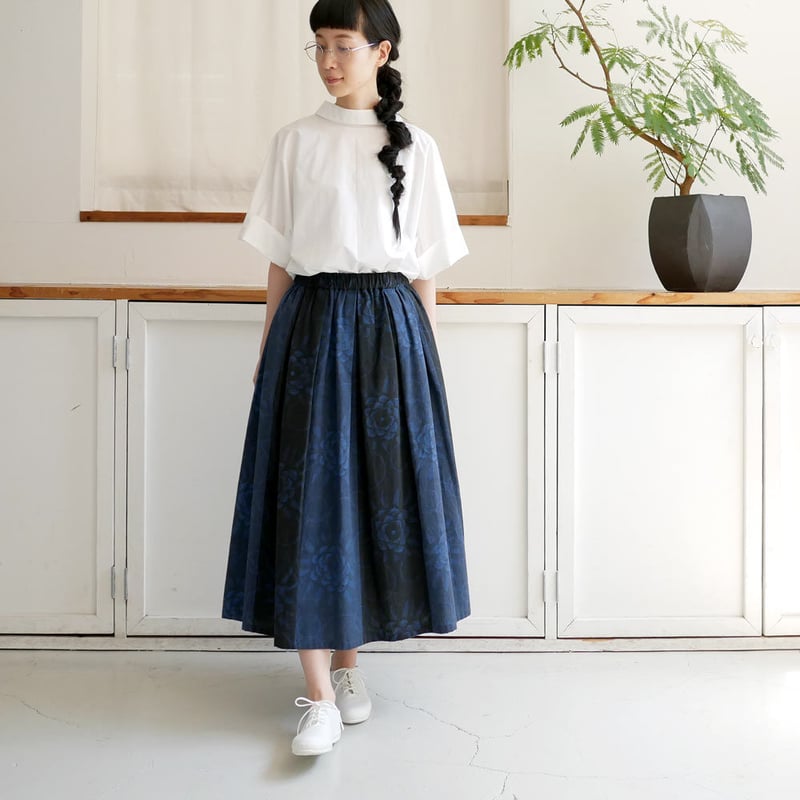 SACRA｜サクラ ｜バックプリーツPOブラウス｜120120031｜WHITE | GOUA