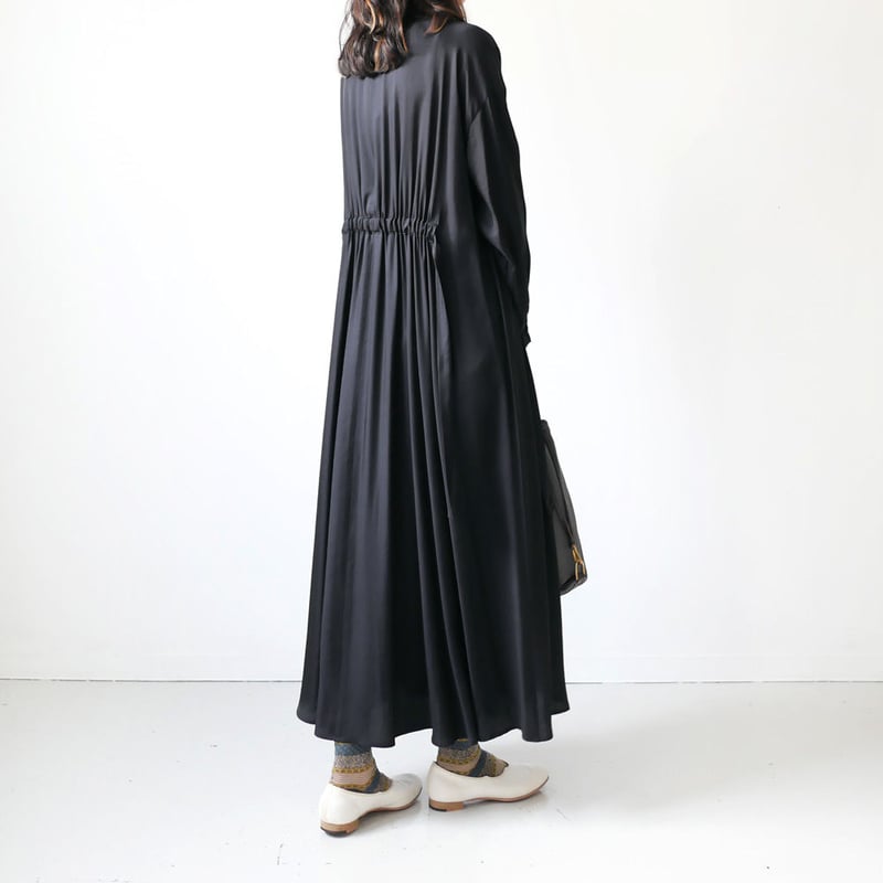 SACRA TRIACE VINTAGE TWILL OP ギャザーワンピース SACRA ｜ サクラ｜TRIACE VINTAGE TWILL OP ギャザーワンピース