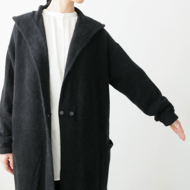 C.T.plage｜シーティープラージュ｜カシミア ラクーンフード  