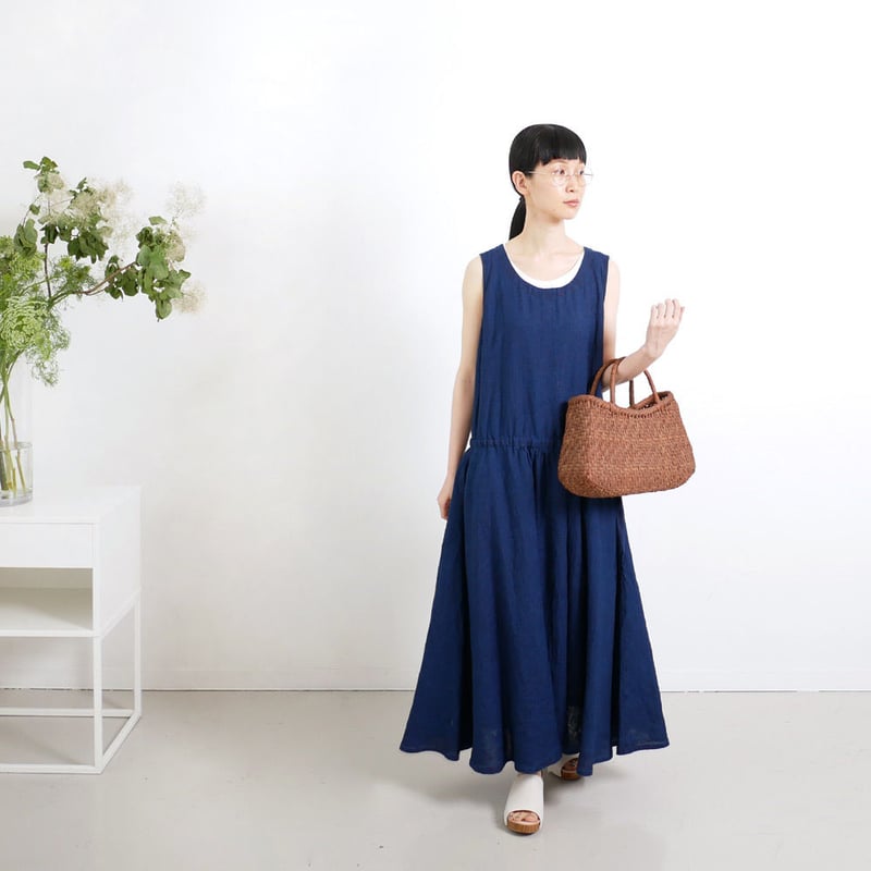 BLUE BLUE JAPAN｜ブルーブルージャパン｜リネン クルーネック