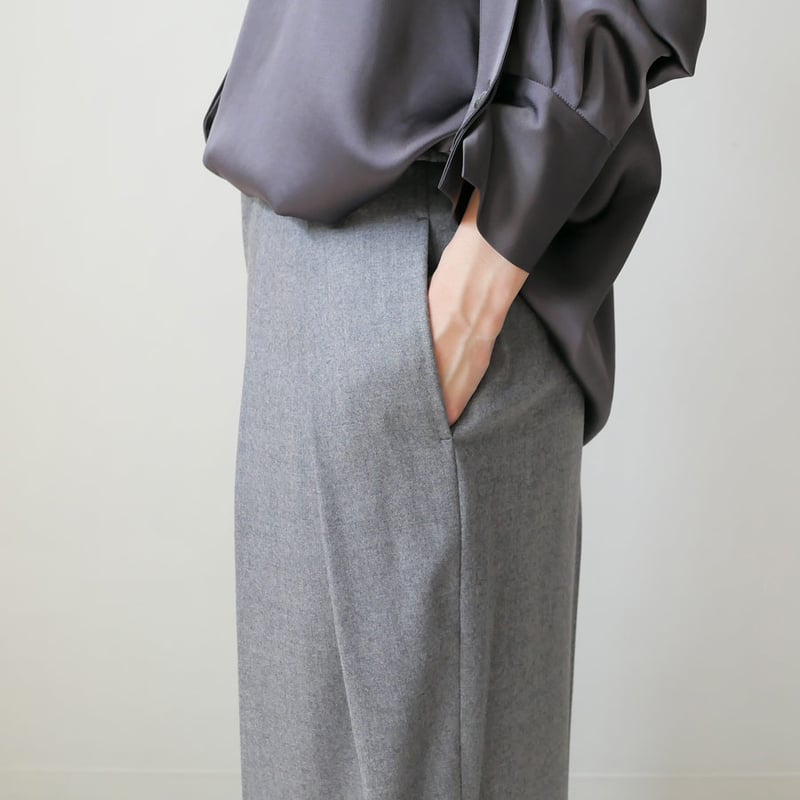 SACRA サクラ｜SUPER FINE FLANNEL PANTS｜124518112｜G