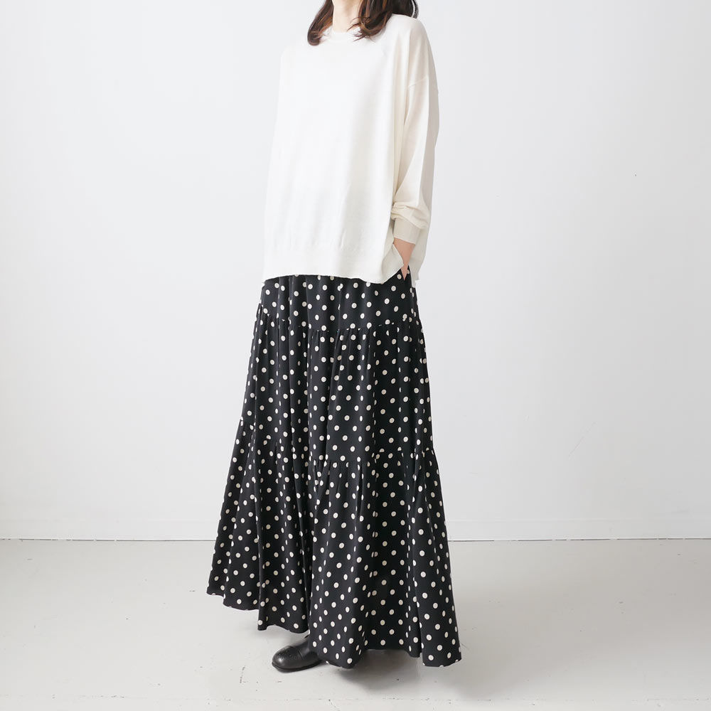 SACRA｜サクラ ｜POLKA DOT'S SKIRT｜ポルカドットスカート