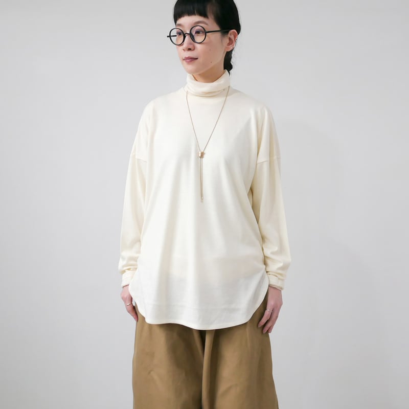 SACRA｜サクラ ｜EX.FINE MERINO INTERLOCK TOP｜1246410