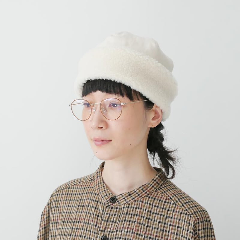 mature ha.｜マチュアーハ ｜hood cap organic cotton｜ボアキャ