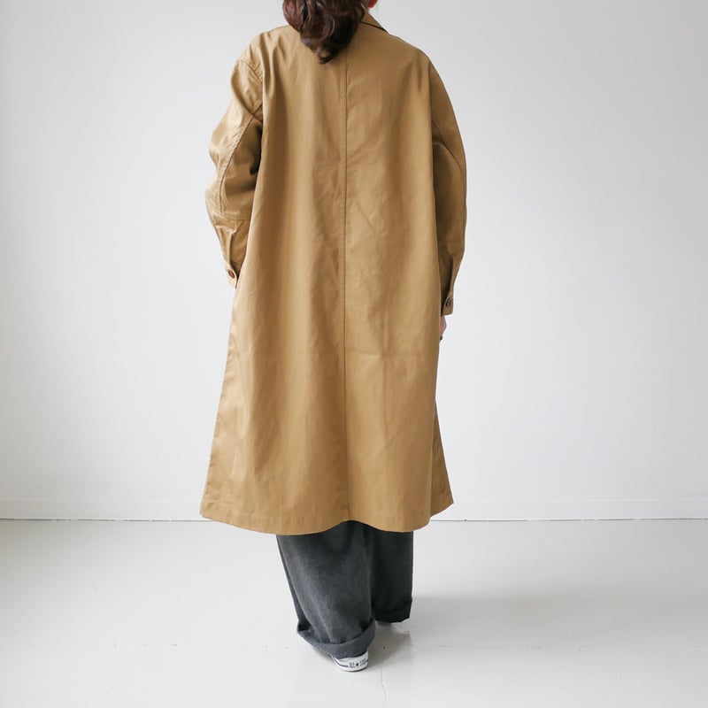 UNIVERSAL TISSU ロングコート UNIVERSAL TISSU｜ユニヴァーサルティシュ｜ナイロンタスラン フライ