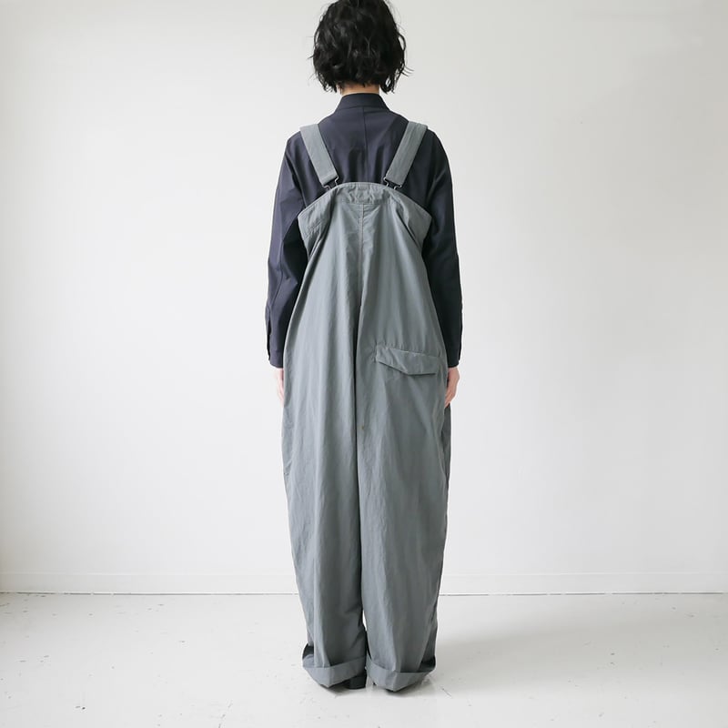 FIRMUM（フィルマム）　サカナヤパンツ　オーバーオール FIRMUM｜フィルマム｜ナイロン タッサー ・ ガーメントダイ